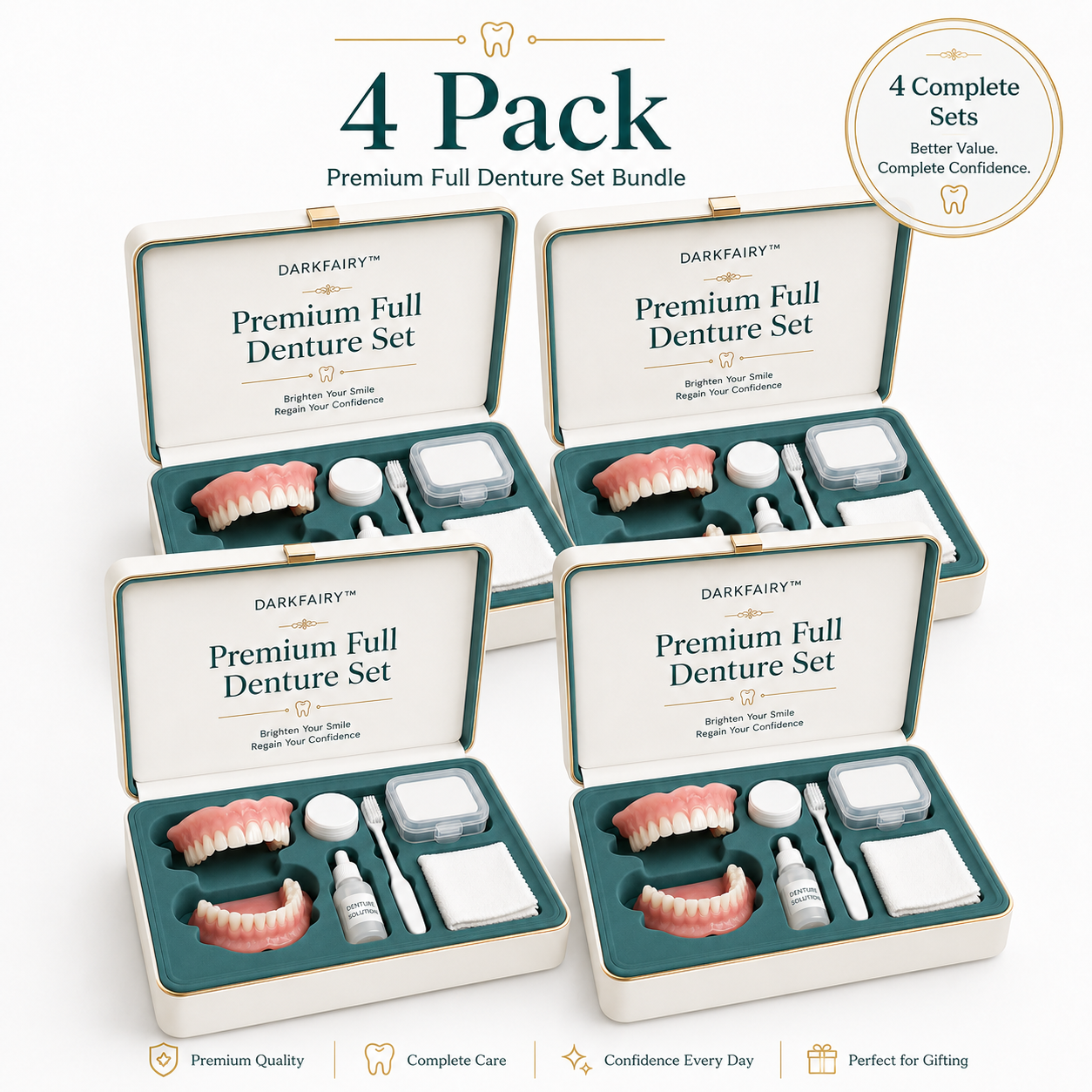 4 Sets（Three sets get one free ）
